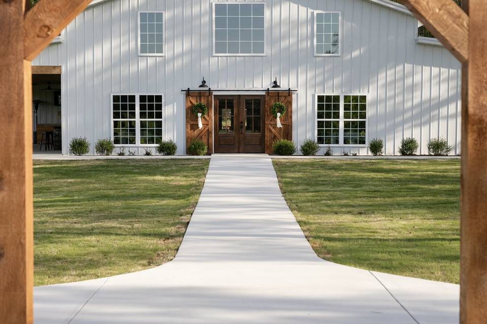 Outdoor Ceremony arbor