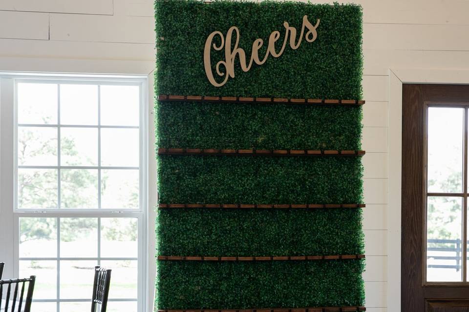 Champagne Wall