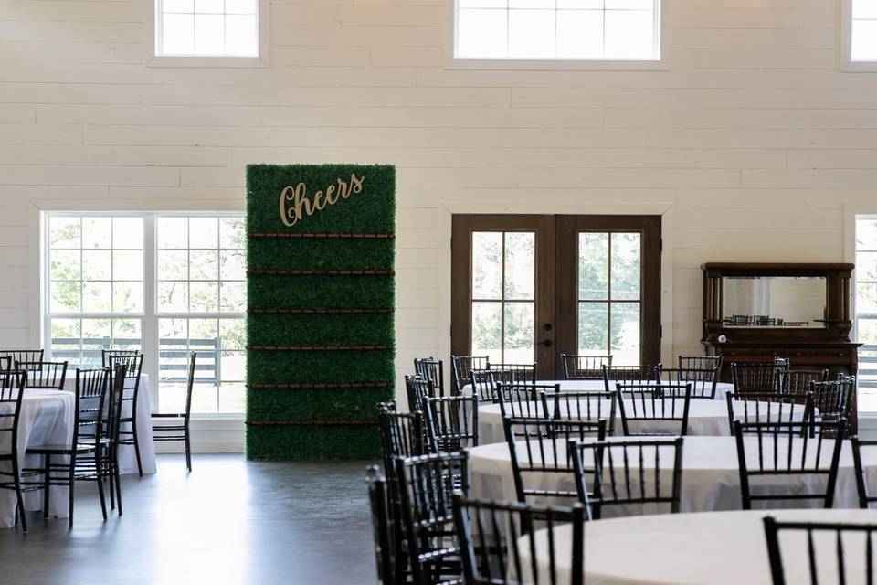 Reception area