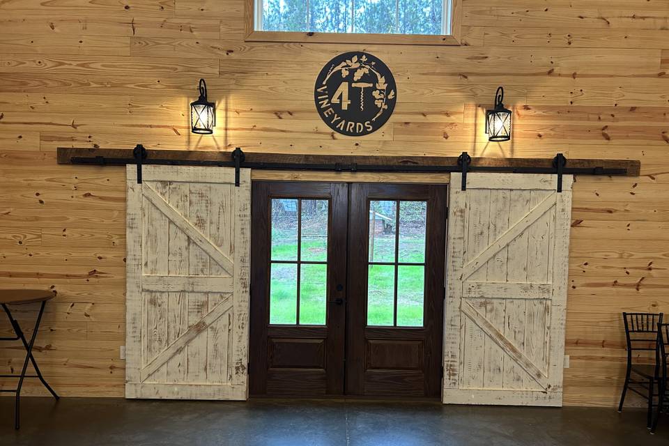 Beautiful barn doors