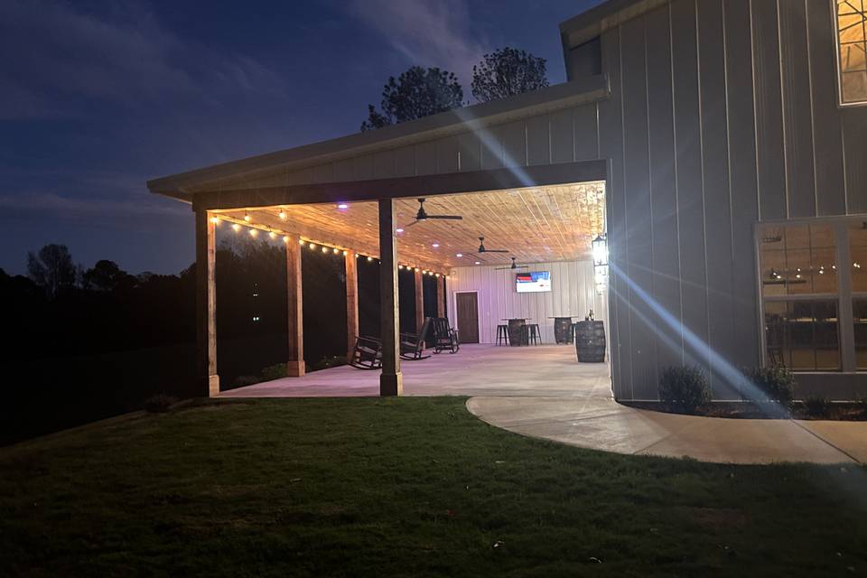 Porch evening