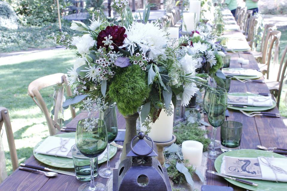 Lavender tables