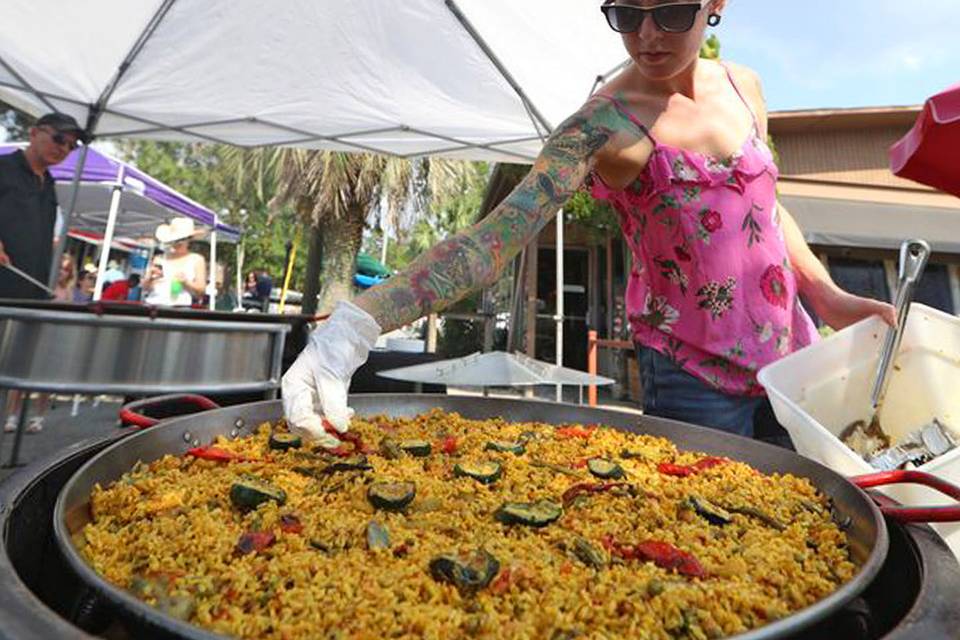 Real Paella Catering at Midtown Taloofa Fest 2018 (Tallahassee)