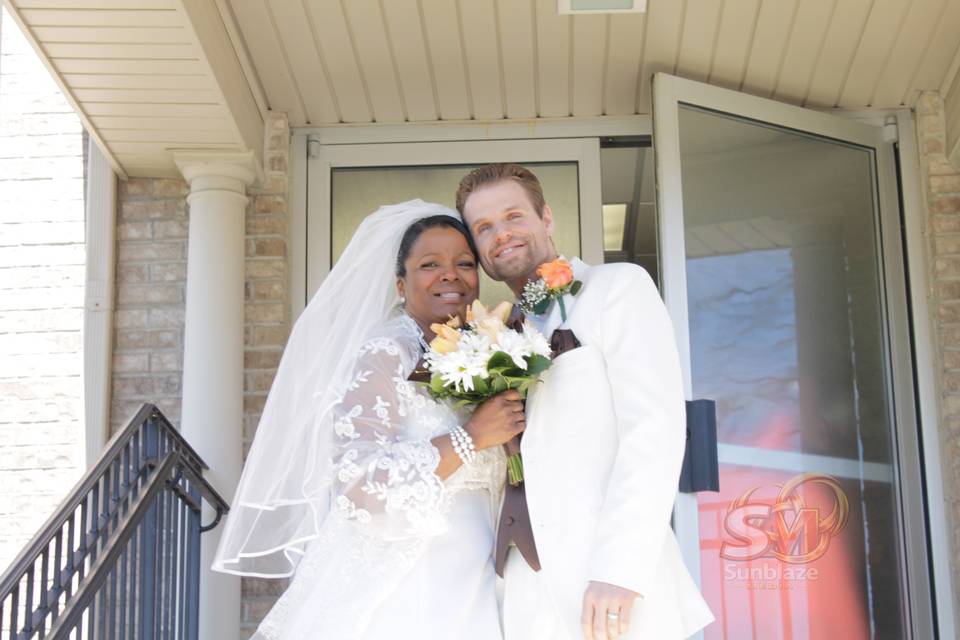 Wedding Couple Moment
