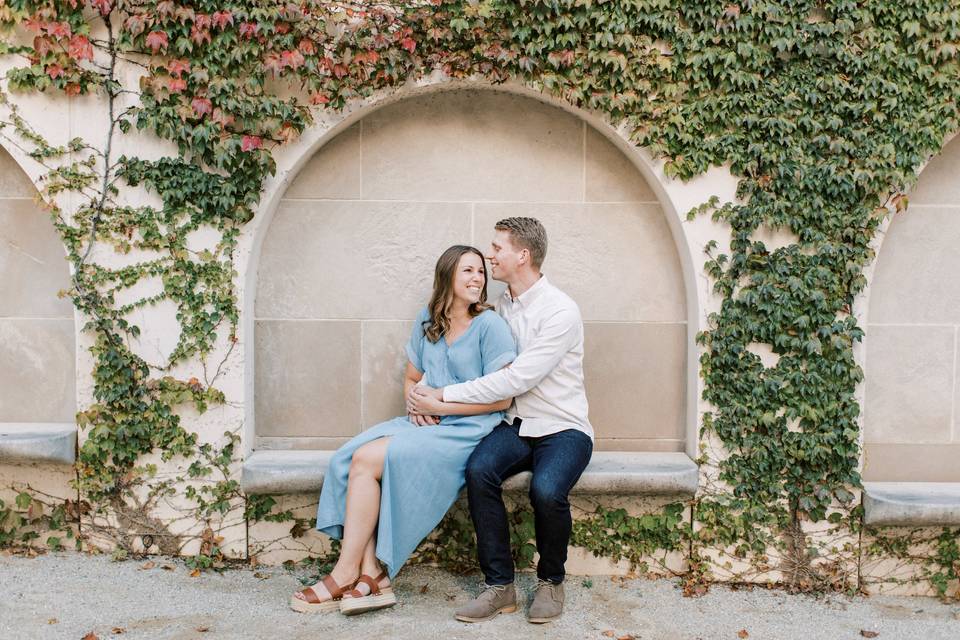 Longwood gardens engagement