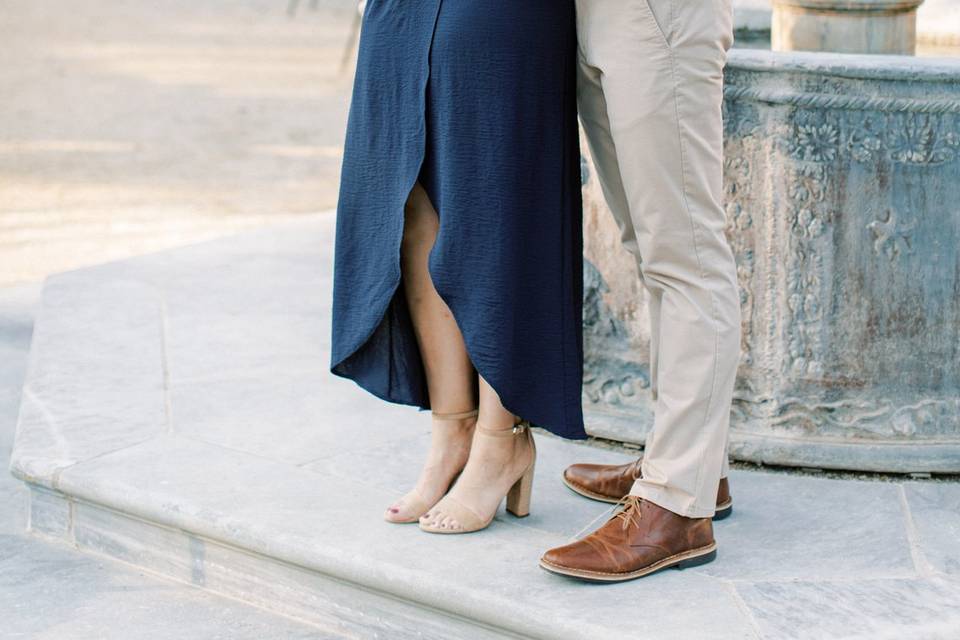 Longwood gardens engagement