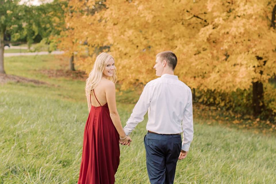 Longwood gardens engagement