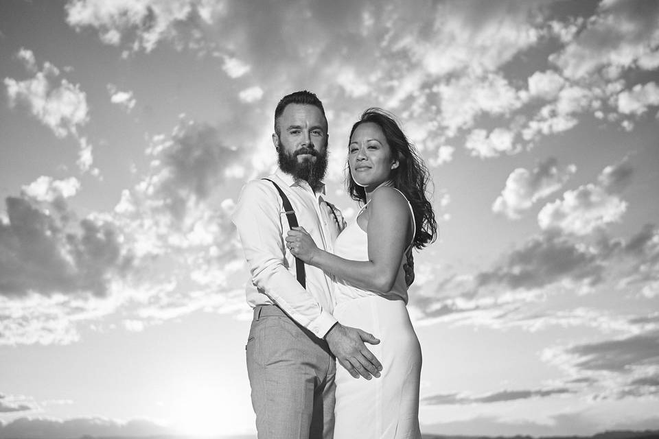 Elopement in northern Arizona.