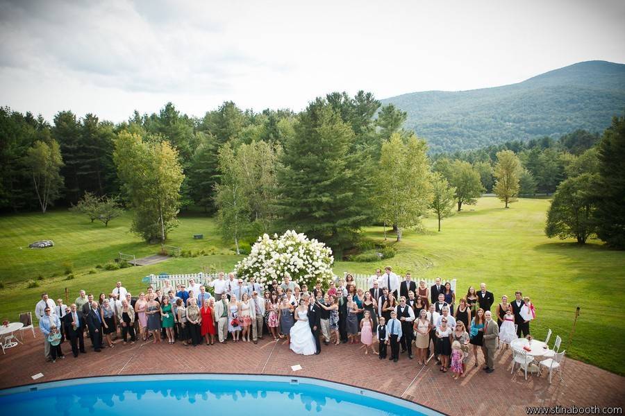 Wedding attendees