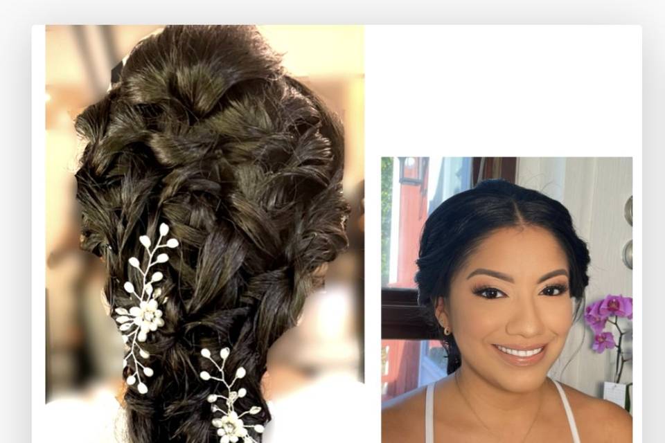 Bridal textured braid