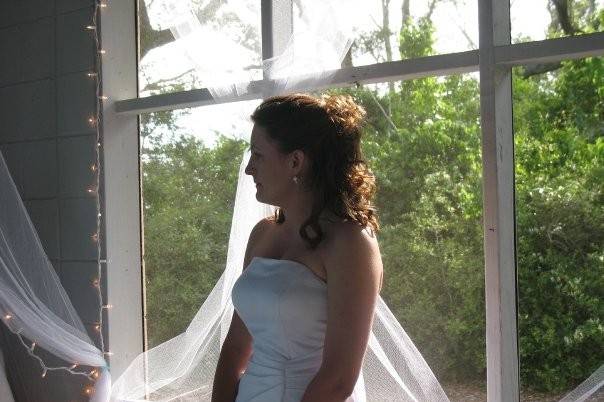 Bride's portrait