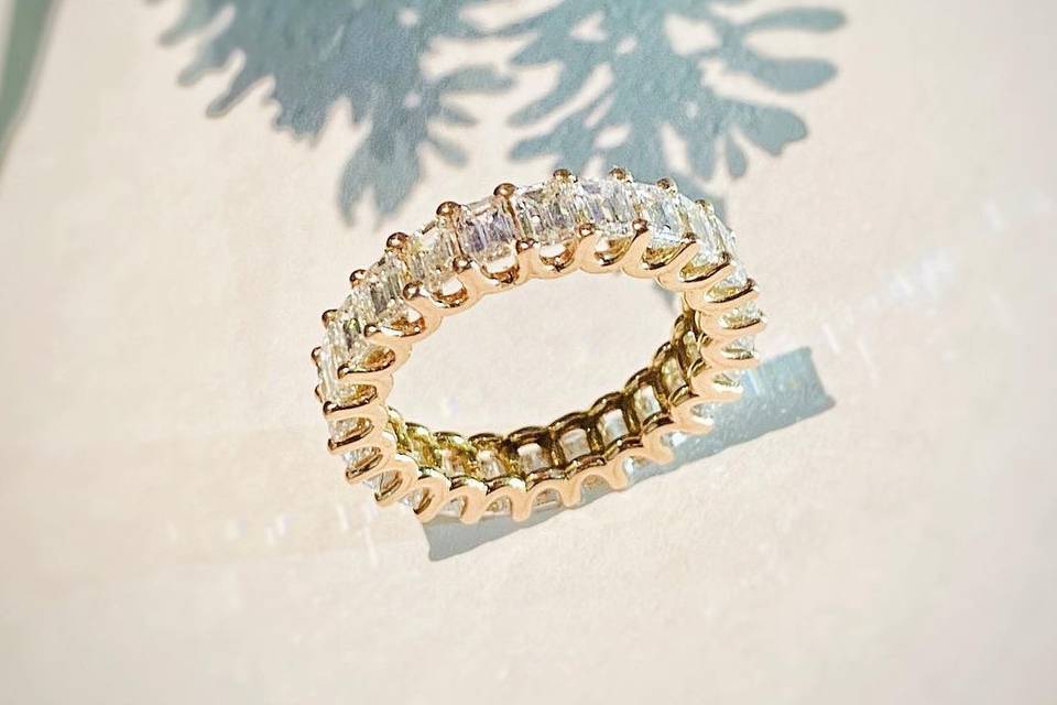 Baguette Eternity Band.