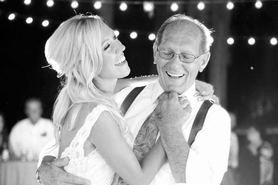 Father and daughter dance