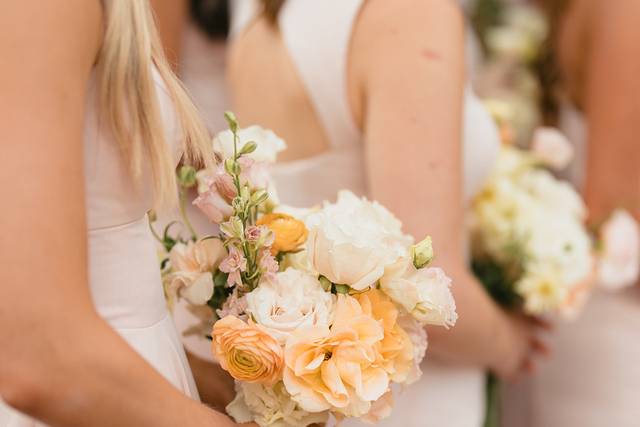 Bridesmaid bouquets