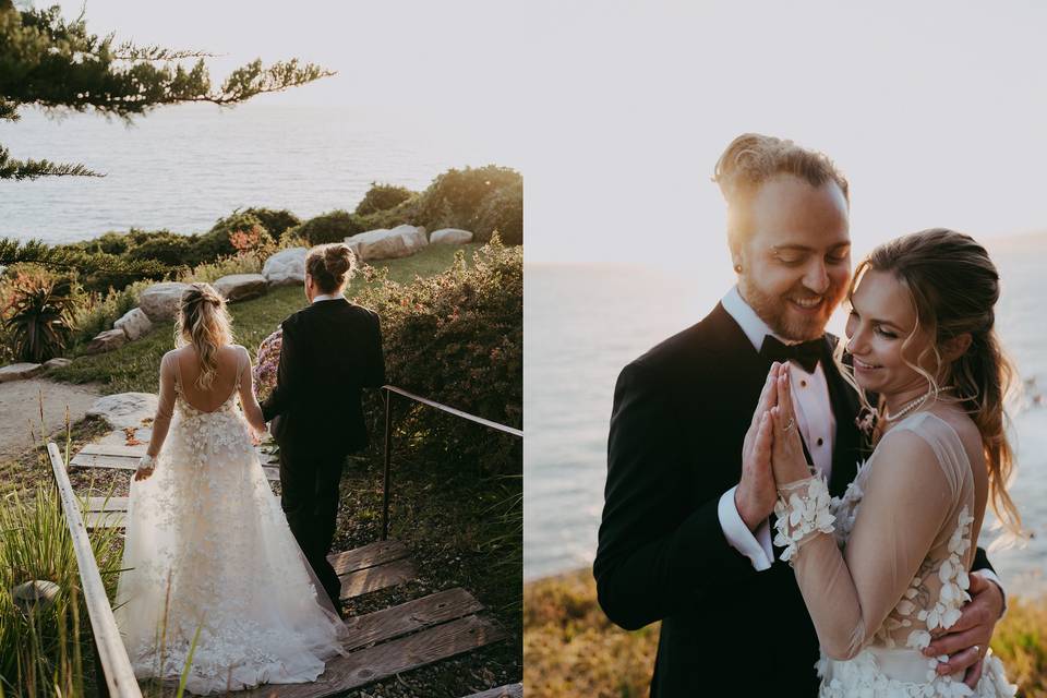 Big Sur wedding Wind and Sea