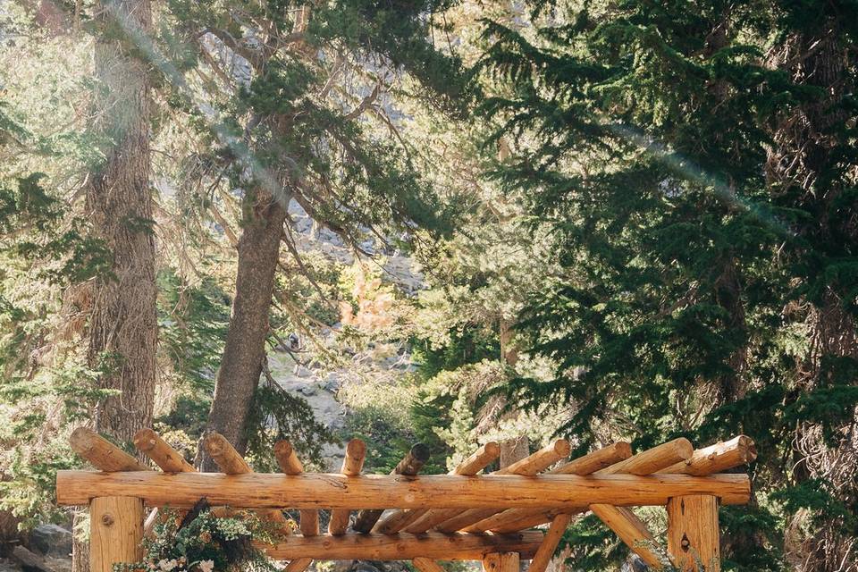 Mountain Wedding Ceremony