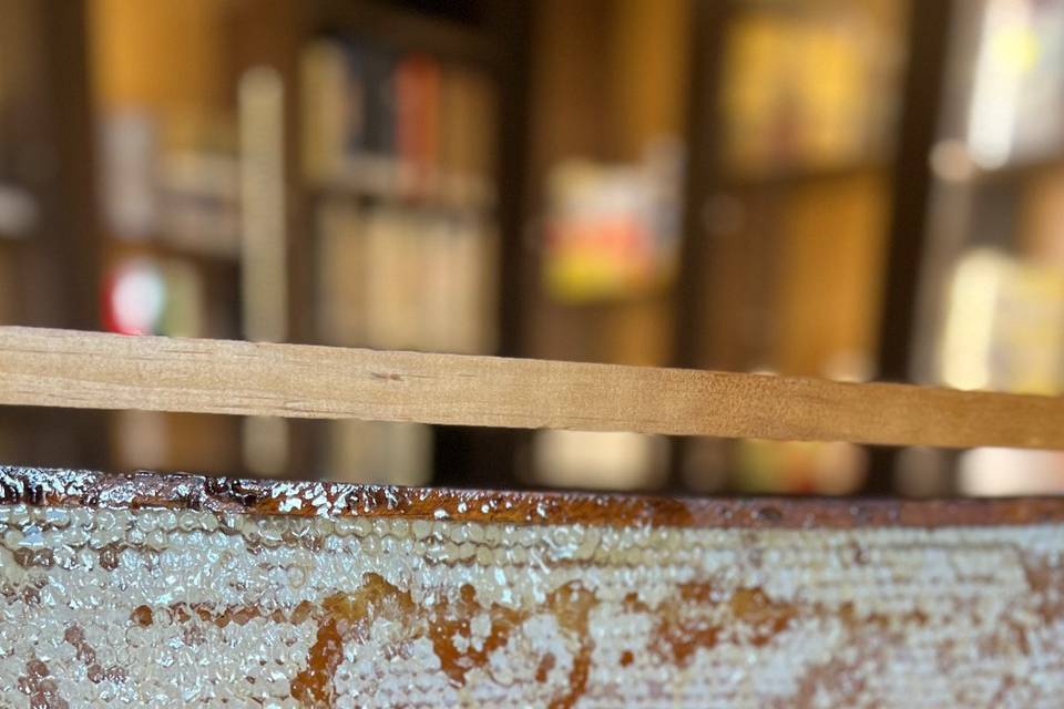 4 lb honey comb with Brie