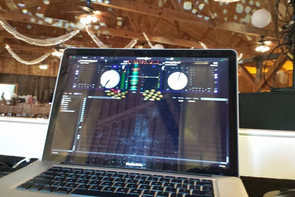 DJ station