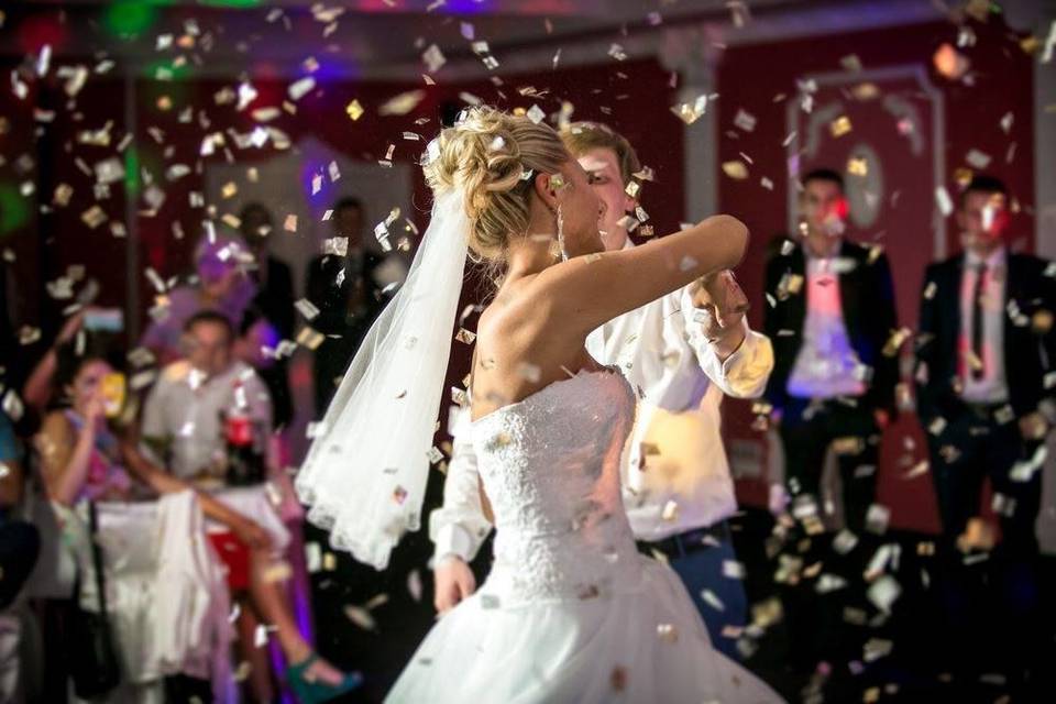 Couple dancing