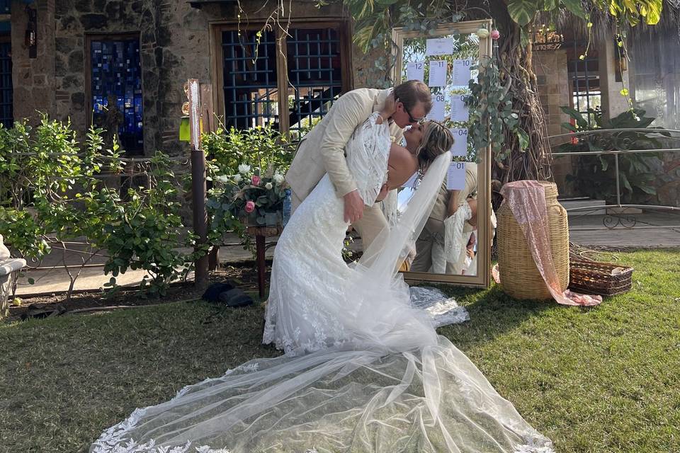 Bride and groom