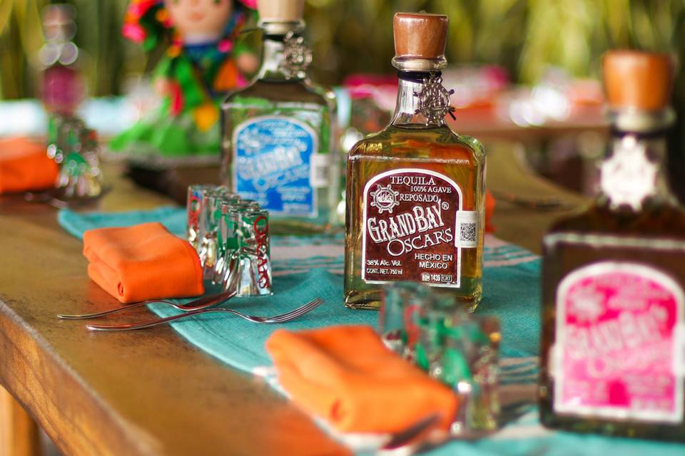 Tequila tasting at our distillery
