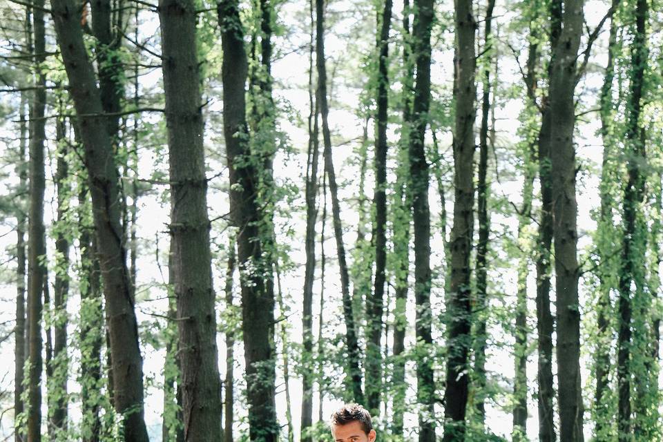 Post wedding photo session at Ashley Reservoir - Meg Haley Photography