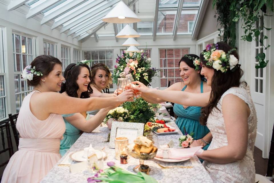 Bridal Tea in the Garden