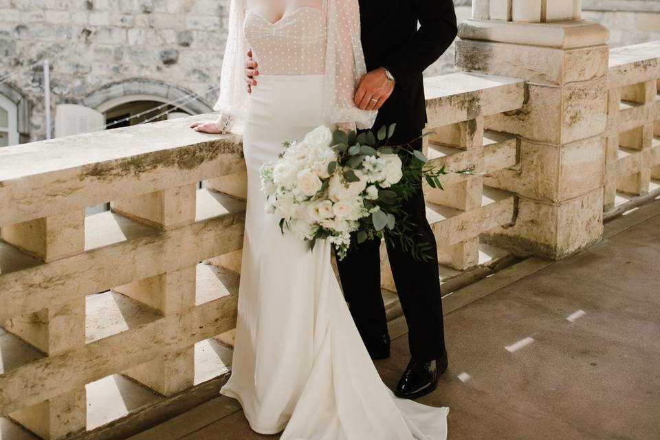 Chateau Bellevue wedding shoot