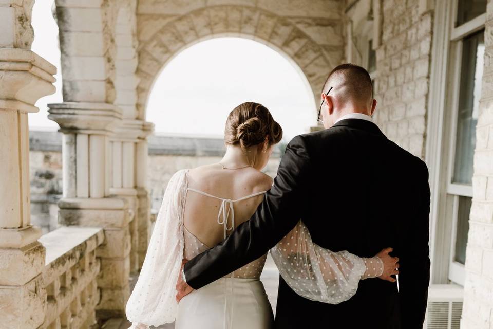 Chateau Bellevue wedding shoot