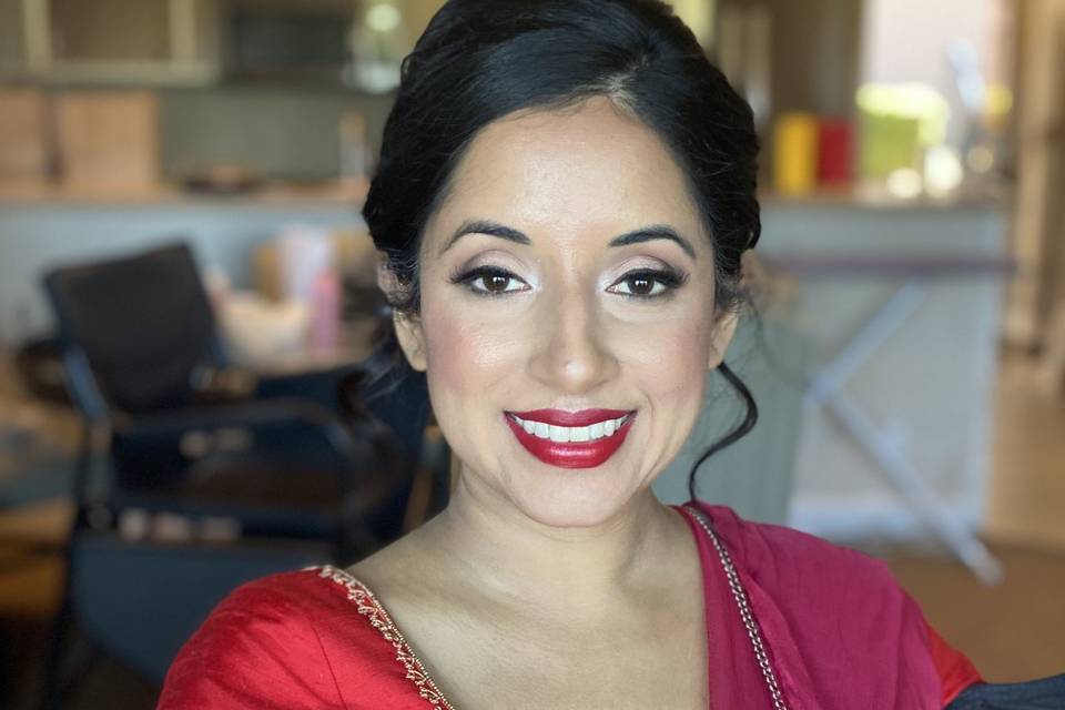 South Asian Bridal makeup