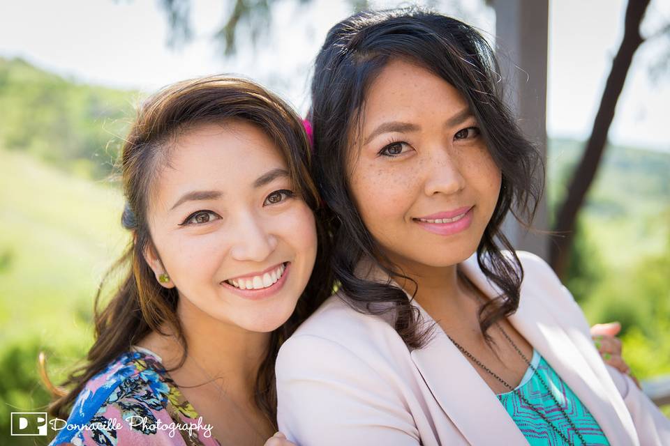 Portrait makeup and hair