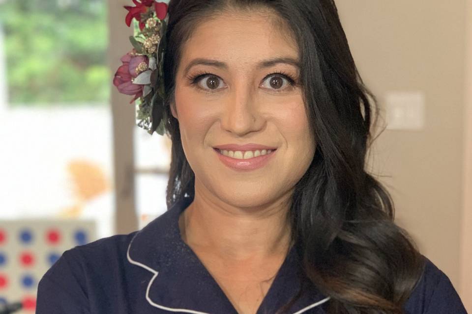 Bridesmaid makeup