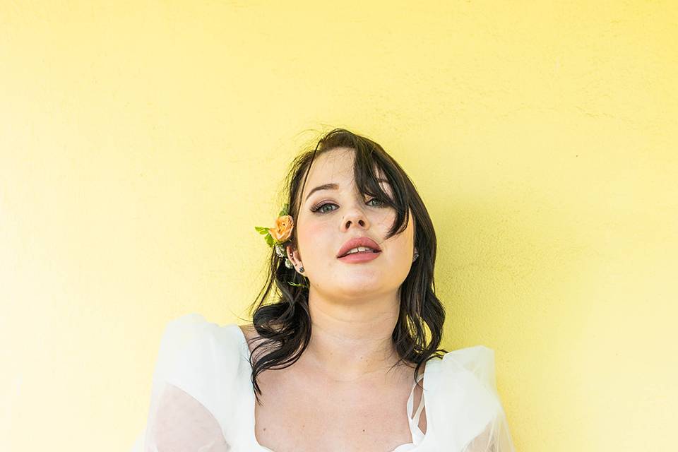 Bridal makeup + hair