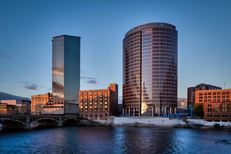 Hotel Exterior on Grand River