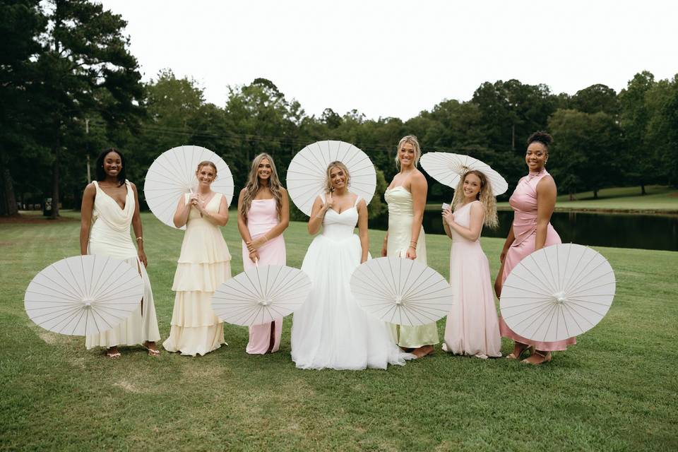 Bride & Girls