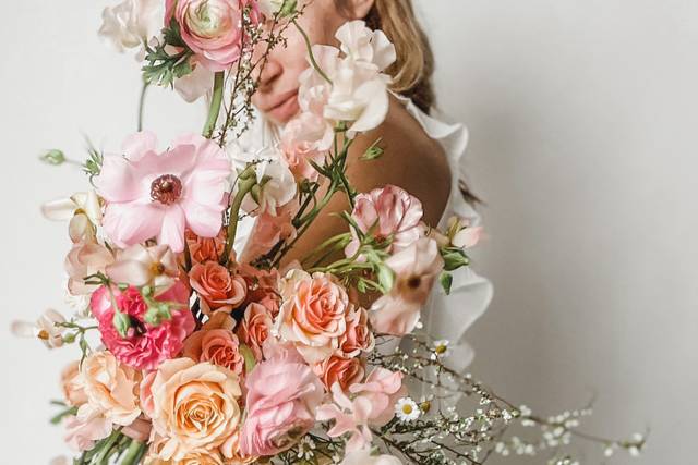 Colorful Bridal Bouquet