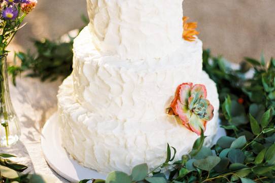 Wedding cake detail