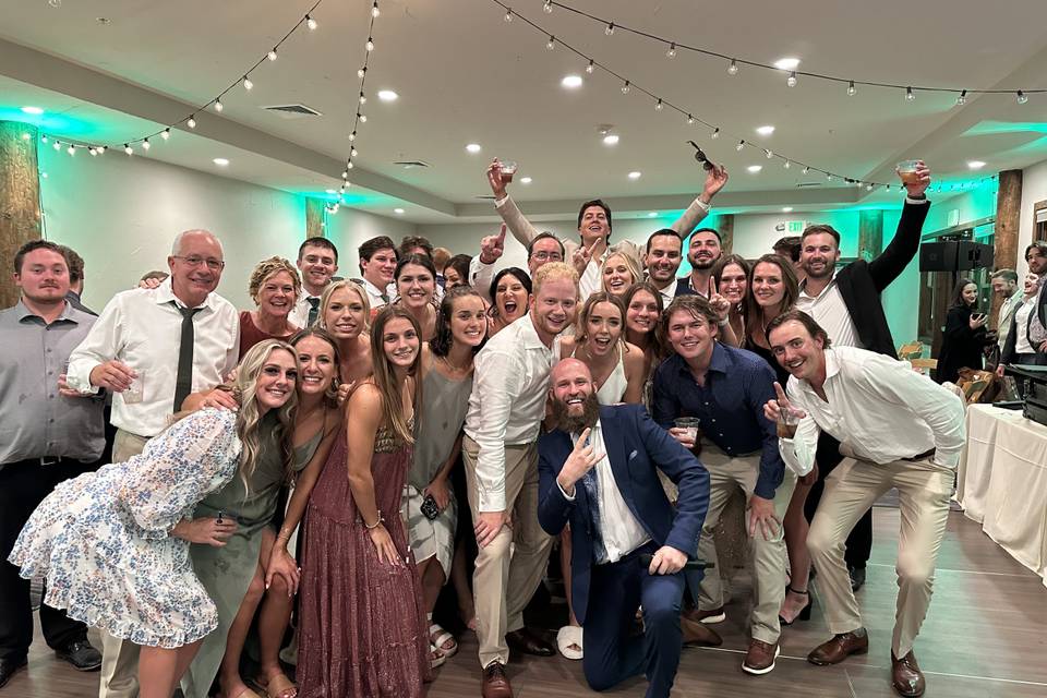 A memorable wedding!