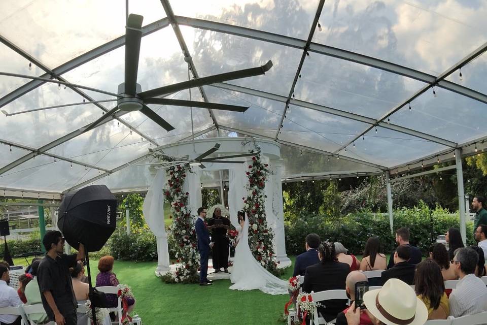 Wedding in hacienda el lago Ca