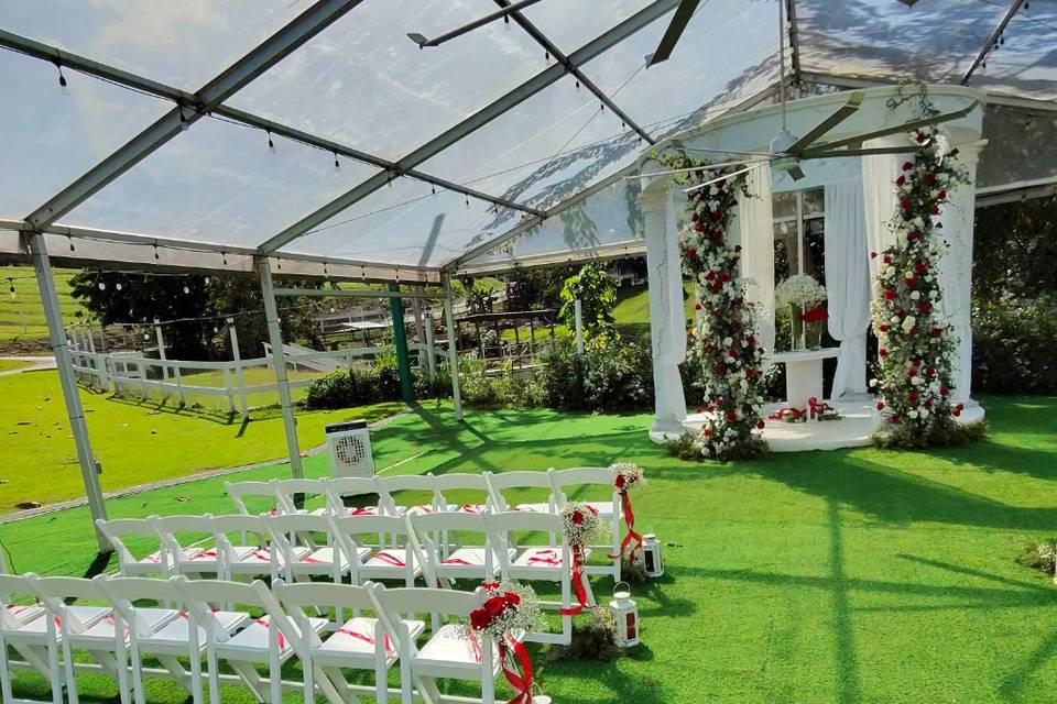 Wedding in hacienda el lago Ca