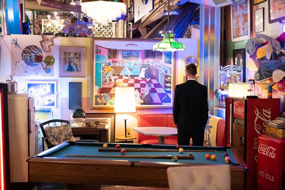 In the Retro Room