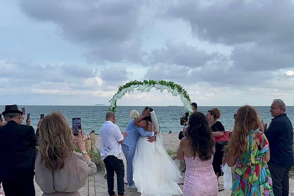 Beach ceremony