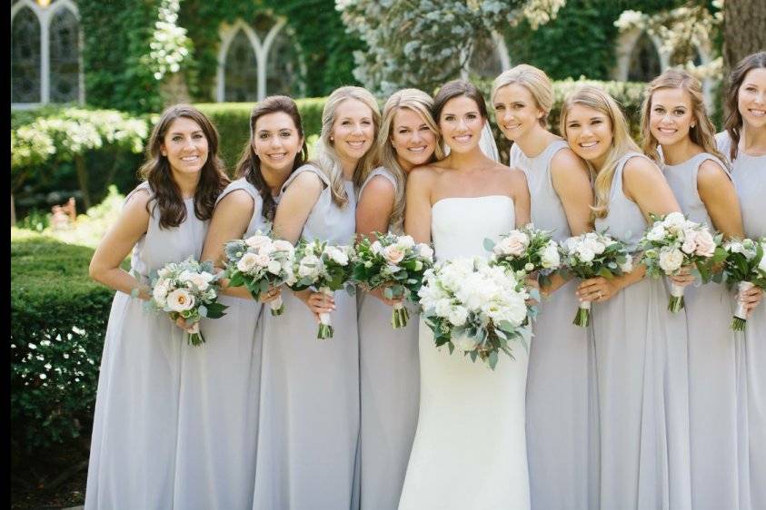 Belle-Row Bridal Party