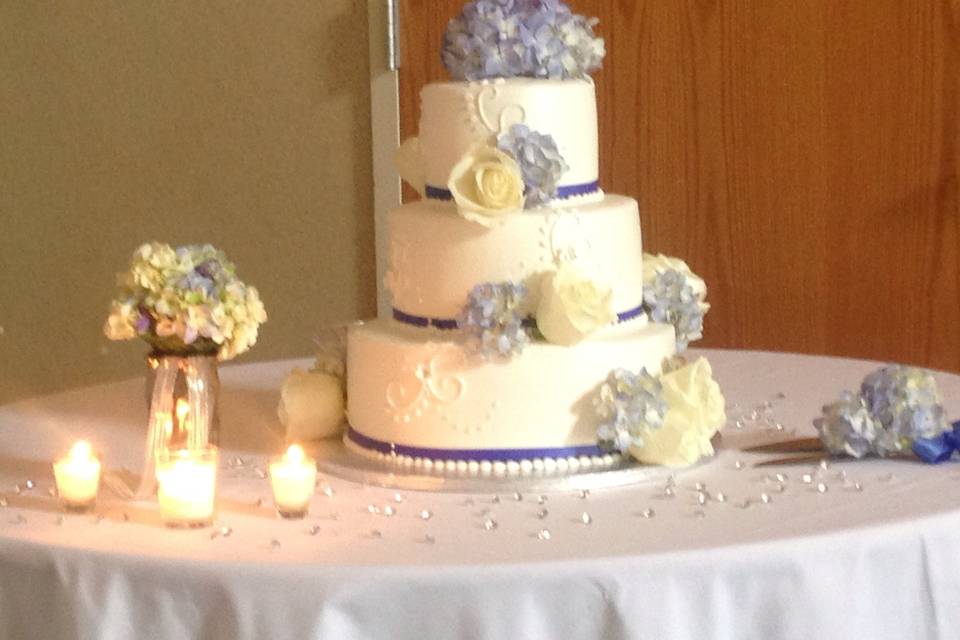 Multi layered cake