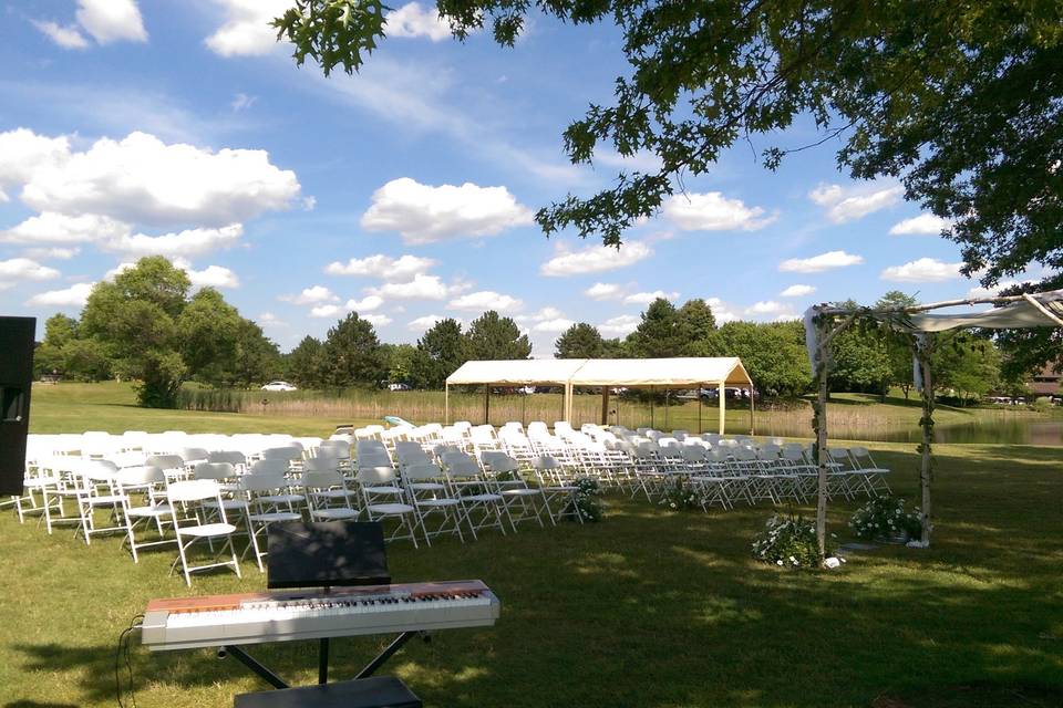 Open-air ceremony