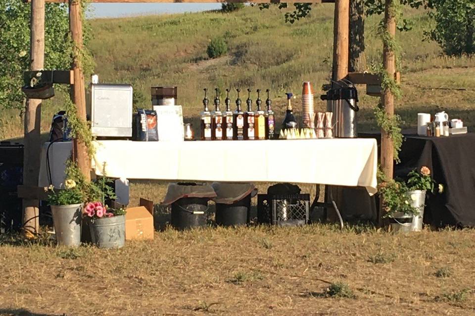 Catered Coffee - Portable Cappuccino Bar
