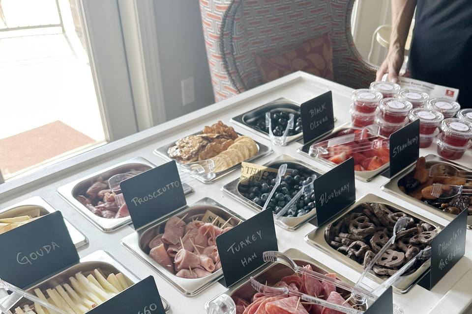 Charcuterie bar