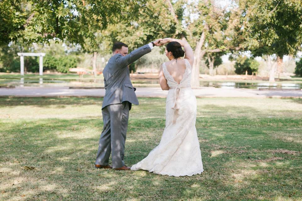 Couple dancing