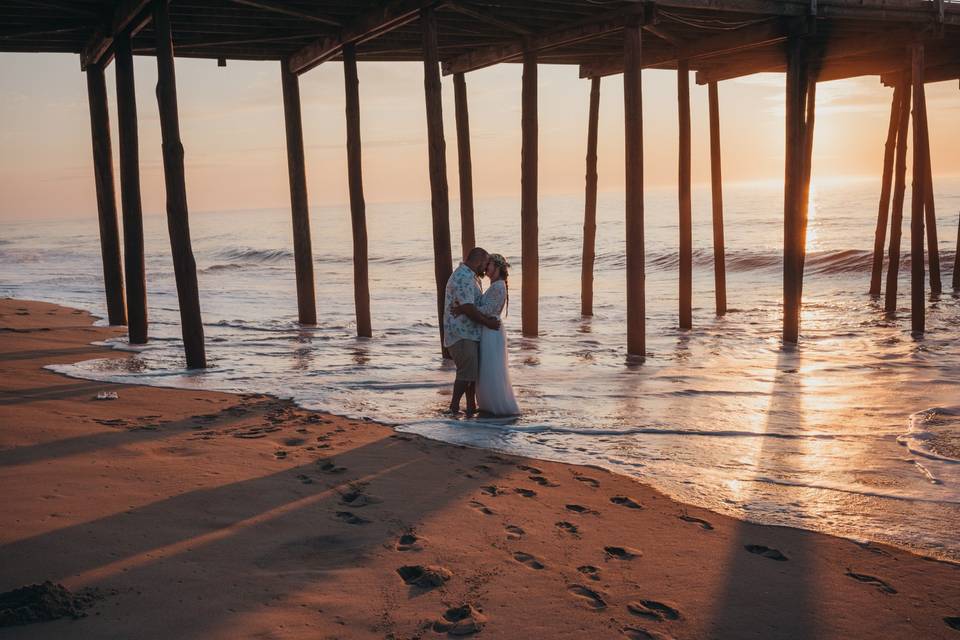 Sunrise wedding