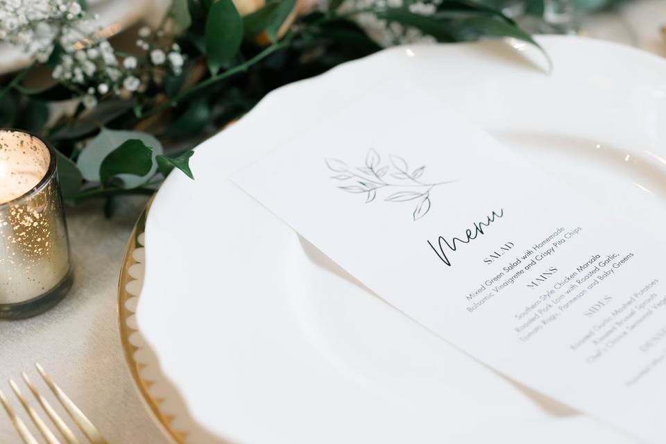 Reception Decor